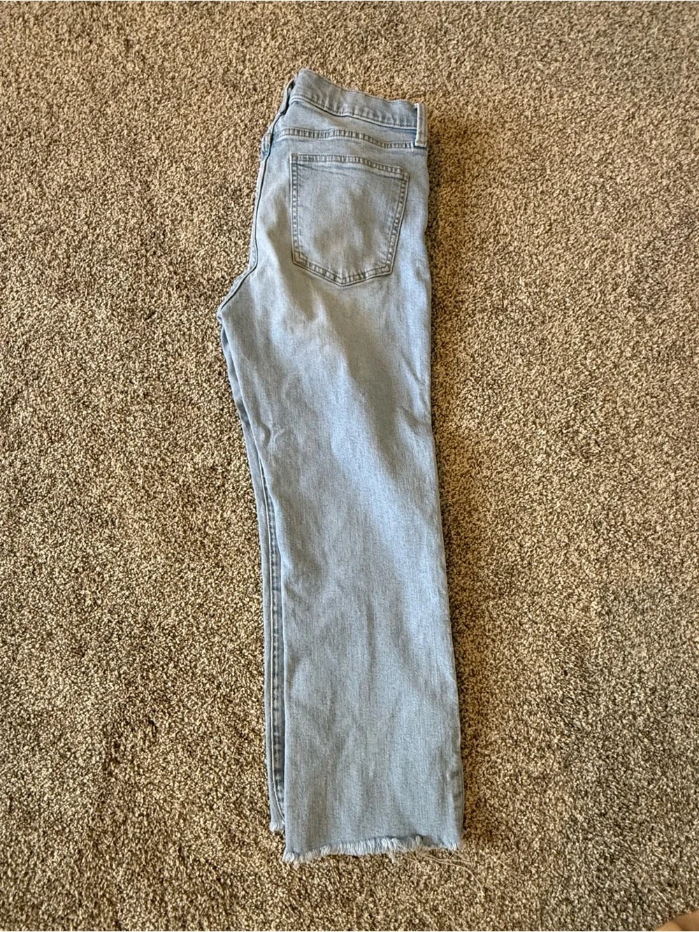 GAP Light Wash Straight Jeans - Women's Light Blue Denim